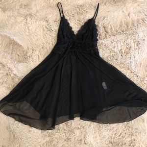 Black lingerie